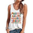 Retro PE Teacher What Are We Doing Today School Coach Women Flowy Tank, trending gift Retro PE Teacher What Are We Doing Today School Coach Women Flowy Tank, trending gift