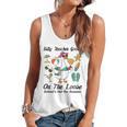 Silly Teacher Goose On The Loose School Out Summer Women Men Flowy Tank, trending gift