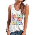 Soul Bleach Teacher Staff First Day Of School Last Hugs & High Fives Lunch Lady Vibes Blue Classic Fit Flowy Tank, trending gift Soul Bleach Teacher Staff First Day Of School Last Hugs & High Fives Lunch Lady Vibes Blue Classic Fit Flowy Tank, trending gift