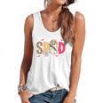Sped Teacher Halloween Ghost Special Education Preppy Fall Flowy Tank, trending gift Sped Teacher Halloween Ghost Special Education Preppy Fall Flowy Tank, trending gift