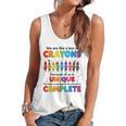 Teacher We Are Like a Box Of Crayons Back To School Flowy Tank, trending gift