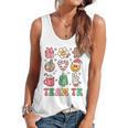 Team TK Teacher Christmas Groovy Smile Face Girl Boy Kid TK Flowy Tank, trending gift Team TK Teacher Christmas Groovy Smile Face Girl Boy Kid TK Flowy Tank, trending gift