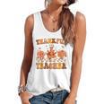 Thankful Teacher Retro Groovy Thanksgiving Fall Women Men Flowy Tank, trending gift Thankful Teacher Retro Groovy Thanksgiving Fall Women Men Flowy Tank, trending gift