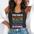 100 Days Of School Heart Love Teacher Or Student 100th Day Flowy Tank, funny gift 100 Days Of School Heart Love Teacher Or Student 100th Day Flowy Tank, funny gift
