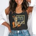 67 Teacher Halloween Skeleton Flowy Tank, funny gift 67 Teacher Halloween Skeleton Flowy Tank, funny gift