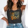 67 Teacher Halloween Skeleton Six Seven Meme Math Flowy Tank, funny gift 67 Teacher Halloween Skeleton Six Seven Meme Math Flowy Tank, funny gift