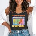 AAC Awareness AAC Teacher It's Not A Screen It's My Voice Men Women Flowy Tank, funny gift AAC Awareness AAC Teacher It's Not A Screen It's My Voice Men Women Flowy Tank, funny gift