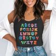 ABC Cute Monster Alphabet Halloween Teacher Costume Kids Flowy Tank, funny gift ABC Cute Monster Alphabet Halloween Teacher Costume Kids Flowy Tank, funny gift