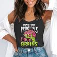 Assistant Principals Love Brains Zombie Teacher Halloween Flowy Tank, funny gift Assistant Principals Love Brains Zombie Teacher Halloween Flowy Tank, funny gift