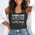 Author Journalist Teacher Writing Flowy Tank, funny gift Author Journalist Teacher Writing Flowy Tank, funny gift