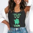 Autism Awareness Neurodiversity Teacher Frog I May Have A Touch Of The Tism Neurodivergent Small Flowy Tank, funny gift Autism Awareness Neurodiversity Teacher Frog I May Have A Touch Of The Tism Neurodivergent Small Flowy Tank, funny gift