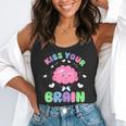 Back To School Kiss Your Brain Cute Teacher Appreciation Flowy Tank, funny gift