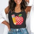 Back To School Pencil And Apple Teacher Student Flowy Tank, funny gift Back To School Pencil And Apple Teacher Student Flowy Tank, funny gift