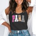 Back To School Teacher Para Preppy Checkered Para Life Flowy Tank, funny gift