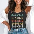 Baseball Math Sports Double Play Teacher School 2022 Flowy Tank, funny gift