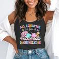 All Behavior Is A Form Of Communication SPED Teacher Autism Flowy Tank, funny gift All Behavior Is A Form Of Communication SPED Teacher Autism Flowy Tank, funny gift
