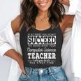 Best Computer Science Teacher Shirt Succeed Teaching Flowy Tank, funny gift