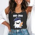 Boo Jour Ghost French Teacher Vintage Teacherlife Groovy Flowy Tank, funny gift