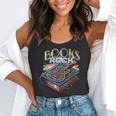 Books Rock Rock'n Roll Science Of Reading Teachers Guitar Flowy Tank, funny gift Books Rock Rock'n Roll Science Of Reading Teachers Guitar Flowy Tank, funny gift