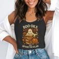 Books Are Spooktacular Ghost Book Reading Halloween Teachers Flowy Tank, funny gift Books Are Spooktacular Ghost Book Reading Halloween Teachers Flowy Tank, funny gift