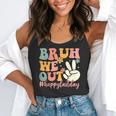 Bruh We Out Teacher Retro Last Day Of School Boys Girls Kids Flowy Tank, funny gift