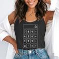 Calculator Costume Halloween Math Teacher Nerd For Men Women Flowy Tank, funny gift