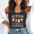 All Is Calm Xmas Kindergarten Christmas Season Teacher Flowy Tank, funny gift