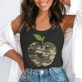Camo Apple Camouflage Clothing School Student Camo Teacher Men Women Kids Flowy Tank, funny gift
