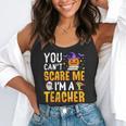 You Cant Scare Me Im A Teacher Halloween Trick Or Teach 2024 Flowy Tank, funny gift