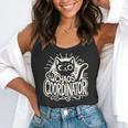 Cat Chaos Coordinator For Women Mom Halloween Teacher Flowy Tank, funny gift Cat Chaos Coordinator For Women Mom Halloween Teacher Flowy Tank, funny gift
