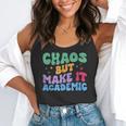 Chaos But Make It Academic Teacher Back To School Flowy Tank, funny gift Chaos But Make It Academic Teacher Back To School Flowy Tank, funny gift