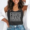 Checkered Fourth Grade Teacher Team Crew Back To School Flowy Tank, funny gift Checkered Fourth Grade Teacher Team Crew Back To School Flowy Tank, funny gift