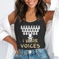 Choir Teacher Shirt I Hear Voices Chorister Tee Flowy Tank, funny gift