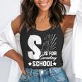 Christian Teacher S Is For Sunday School Essentials Flowy Tank, funny gift Christian Teacher S Is For Sunday School Essentials Flowy Tank, funny gift