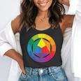 Color Wheel Palette Shirt Artist Painter Art Teacher Tshirt Flowy Tank, funny gift