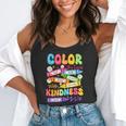 Color The World With Kindness Teachers Back To School Flowy Tank, funny gift
