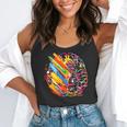 Colorful Brain Art Teacher Artist Painter Student Flowy Tank, funny gift Colorful Brain Art Teacher Artist Painter Student Flowy Tank, funny gift
