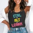 Computer Teacher Back To School Kids Ctrl Alt Learn Flowy Tank, funny gift Computer Teacher Back To School Kids Ctrl Alt Learn Flowy Tank, funny gift