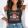 All The Cool Kids Are Reading Book Reading Teacher School Flowy Tank, funny gift