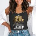 Cool Music Teacher Art For Men Women School Orchestra Coach Flowy Tank, funny gift