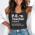 Cool PE Teacher Art For Men Women Physical Education Teacher Flowy Tank, funny gift