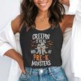 Creepin It Real Pre-K Monsters Halloween Preschool Teacher Flowy Tank, funny gift Creepin It Real Pre-K Monsters Halloween Preschool Teacher Flowy Tank, funny gift