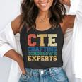 CTE Teacher Education Career Technical Flowy Tank, funny gift