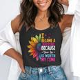 Cute I Became A Teacher Because Your Life Is Worth My Time Flowy Tank, funny gift Cute I Became A Teacher Because Your Life Is Worth My Time Flowy Tank, funny gift