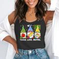 Cute Gnomes Teach Love And Inspire Back To School Teacher Flowy Tank, funny gift Cute Gnomes Teach Love And Inspire Back To School Teacher Flowy Tank, funny gift