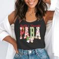 Cute Santas Favorite Para Christmas Paraprofessional Teacher Flowy Tank, funny gift Cute Santas Favorite Para Christmas Paraprofessional Teacher Flowy Tank, funny gift