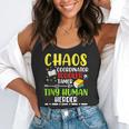 Daycare Teacher School Chaos Coordinator Toddler Tamer For Men Women Kids Flowy Tank, funny gift