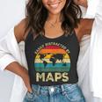 Easily Distracted By Maps Geography Teacher Flowy Tank, funny gift Easily Distracted By Maps Geography Teacher Flowy Tank, funny gift