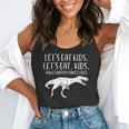 Lets Eat Kids Punctuation Saves Lives Dino Teacher Men Flowy Tank, funny gift Lets Eat Kids Punctuation Saves Lives Dino Teacher Men Flowy Tank, funny gift