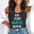 Eat Sleep Math Repeat Math Teacher Men Women Girls Kids Flowy Tank, funny gift Eat Sleep Math Repeat Math Teacher Men Women Girls Kids Flowy Tank, funny gift